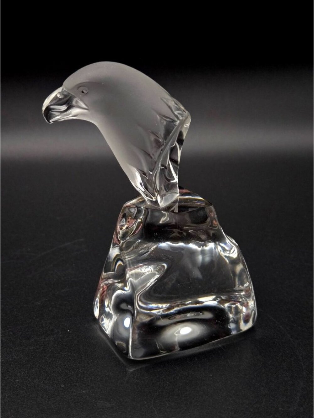 Swarovski Brand Crystal Eagle Bust Designed for Ebeling & Reuss